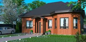 Дом 140м&sup2;, 1-этажный, участок 6 сот.  