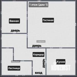 Дом 259м², 2-этажный, участок 8 сот.  