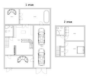 Таунхаус 120м&sup2;, 2-этажный, участок 4 сот.  