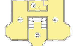 Дом 294м&sup2;, 2-этажный, участок 6 сот.  