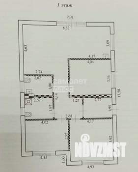 Дом 126м², 1-этажный, участок 4 сот.  