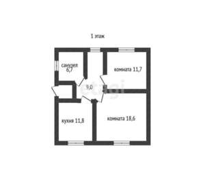 Дом 118м², 2-этажный, участок 4 сот.  