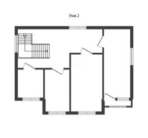 Дом 135м&sup2;, 2-этажный, участок 5 сот.  
