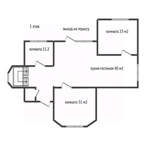 Дом 256м², 2-этажный, участок 6 сот.  