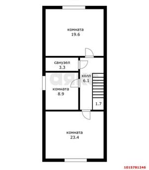 Дом 138м&sup2;, 2-этажный, участок 4 сот.  