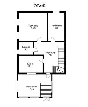 Дом 340м&sup2;, 2-этажный, участок 10 сот.  