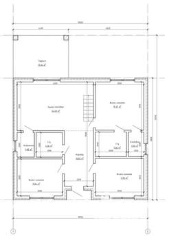 Дом 186м&sup2;, 2-этажный, участок 6 сот.  