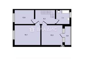 Дом 271м², 2-этажный, участок 5 сот.  