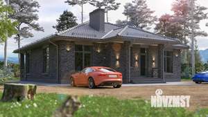 Дом 120м&sup2;, 1-этажный, участок 8 сот.  