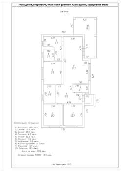 Коттедж 132м², 1-этажный, участок 4 сот.  