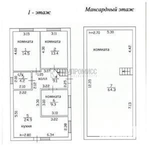 Дом 140м², 2-этажный, участок 3 сот.  