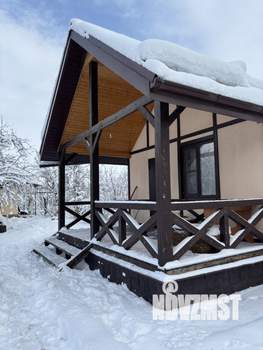 Дом 38м&sup2;, 1-этажный, участок 4 сот.  