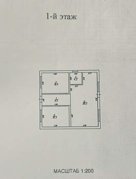 Дом 90м&sup2;, 1-этажный, участок 4 сот.  