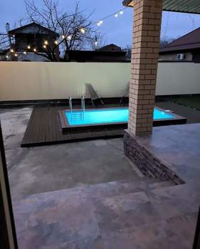 Дом 124м&sup2;, 2-этажный, участок 4 сот.  