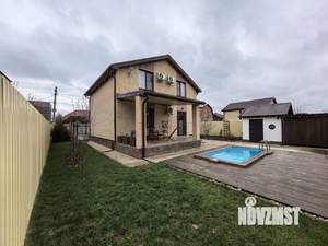 Дом 124м&sup2;, 2-этажный, участок 4 сот.  