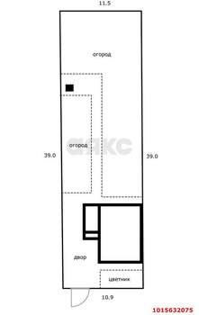 Дом 52м&sup2;, 1-этажный, участок 4 сот.  
