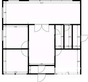 Дом 137м², 1-этажный, участок 6 сот.  