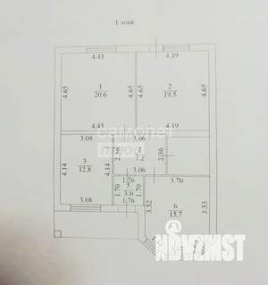 Дом 88м&sup2;, 1-этажный, участок 4 сот.  