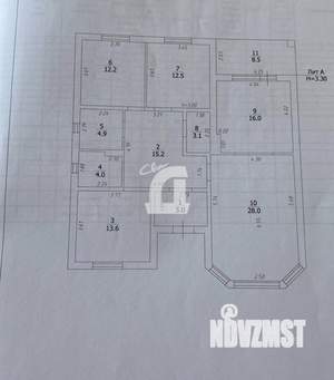 Дом 128м², 1-этажный, участок 7 сот.  