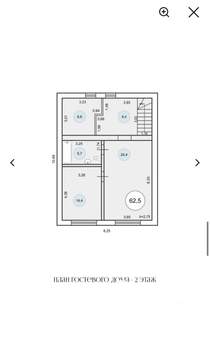 Дом 260м², 3-этажный, участок 7 сот.  