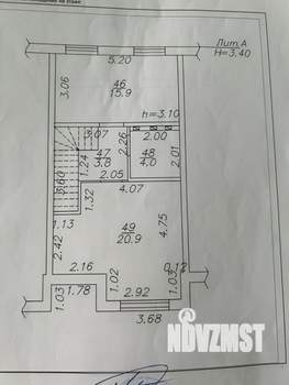 Таунхаус 104м², 2-этажный, участок 1 сот.  
