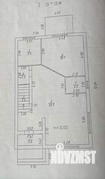 Коттедж 151м², 2-этажный, участок 3 сот.  