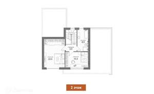 Дом 157м&sup2;, 2-этажный, участок 8 сот.  