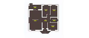 Дом 98м&sup2;, 1-этажный, участок 4 сот.  