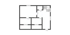 Дом 242м&sup2;, 2-этажный, участок 4 сот.  