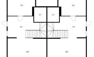 Дом 274м&sup2;, 3-этажный, участок 4 сот.  