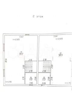 Дом 180м², 2-этажный, участок 8 сот.  