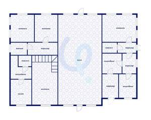 Дом 343м², 1-этажный, участок 12 сот.  