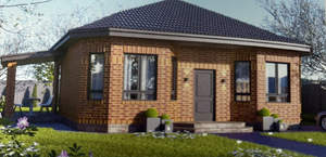 Дом 140м&sup2;, 1-этажный, участок 4 сот.  