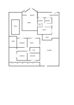 Дом 150м&sup2;, 1-этажный, участок 6 сот.  