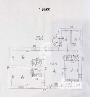 Дом 140м², 2-этажный, участок 4 сот.  
