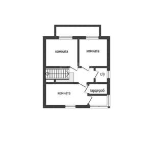 Дом 65м², 2-этажный, участок 7 сот.  