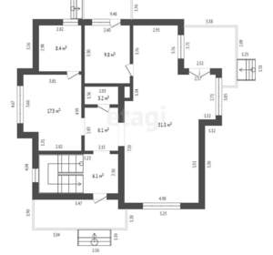 Дом 218м², 2-этажный, участок 10 сот.  