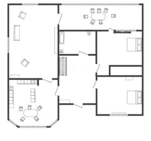 Дом 140м², 2-этажный, участок 6 сот.  