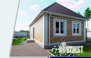 Дом 100м², 1-этажный, участок 3 сот.  