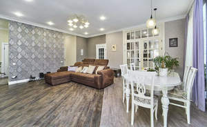 Дом 151м&sup2;, 1-этажный, участок 8 сот.  