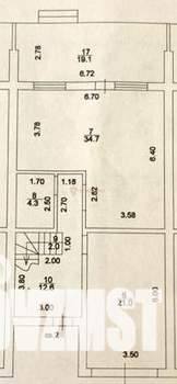 Таунхаус 201м&sup2;, 2-этажный, участок 1 сот.  