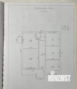 Дом 145м&sup2;, 1-этажный, участок 4 сот.  