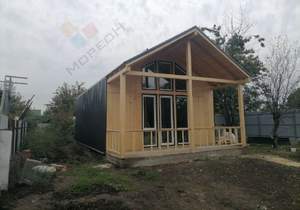 Дом 50м&sup2;, 1-этажный, участок 4 сот.  