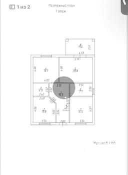 Коттедж 120м², 1-этажный, участок 5 сот.  