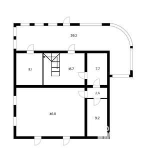 Дом 350м², 2-этажный, участок 8 сот.  