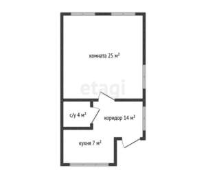 Дом 50м², 2-этажный, участок 6 сот.  