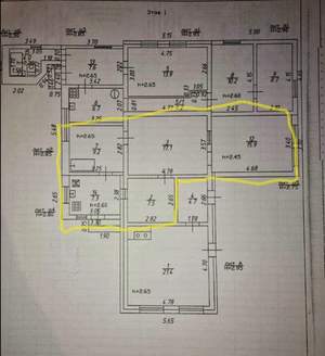 Дом 58м², 1-этажный, участок 2 сот.  