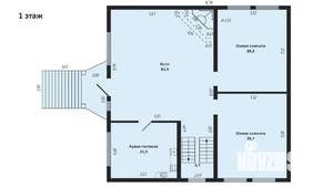 Дом 734м², 4-этажный, участок 7 сот.  