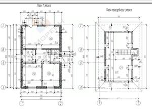 Дом 110м², 2-этажный, участок 4 сот.  