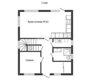 Дом 160м², 2-этажный, участок 3 сот.  